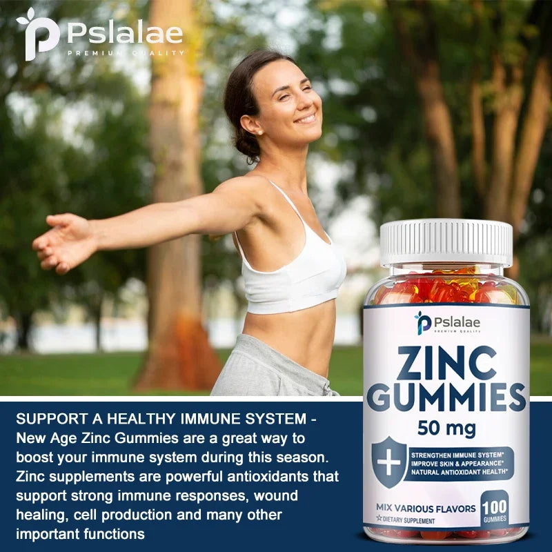 Zinc Gummies - Supports Cognitive Performance, Mood and Energy Levels and Promotes Healthy Sleep
