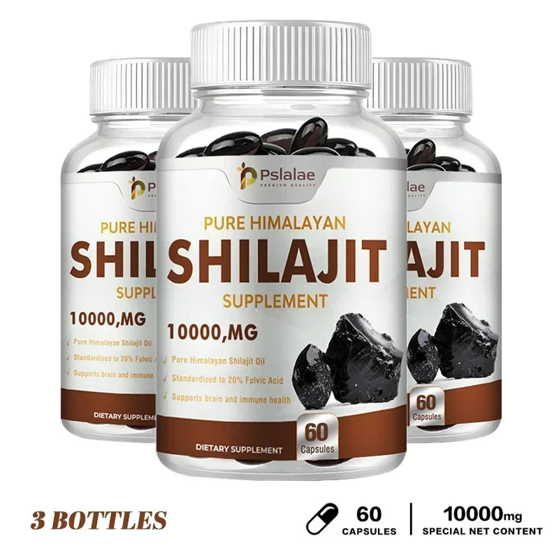 Shilajit Capsules - for Energy, Enhance Men Performance, Muscle Strength, EnduranceSupplement