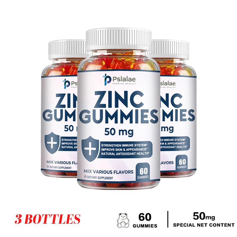 Zinc Gummies - Supports Cognitive Performance, Mood and Energy Levels and Promotes Healthy Sleep