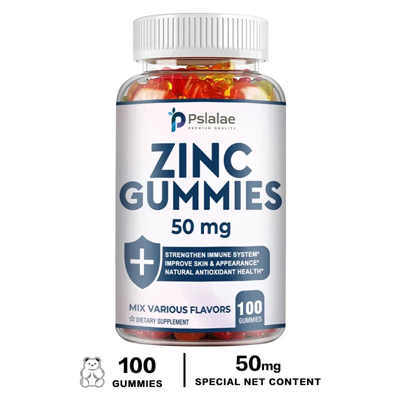 Zinc Gummies - Supports Cognitive Performance, Mood and Energy Levels and Promotes Healthy Sleep