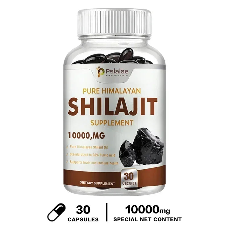 Shilajit Capsules - for Energy, Enhance Men Performance, Muscle Strength, EnduranceSupplement